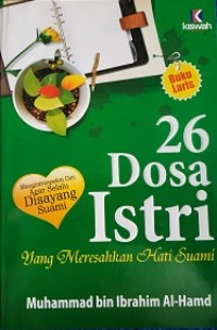 Image of 26 dosa istri :yang meresahkan hati suami