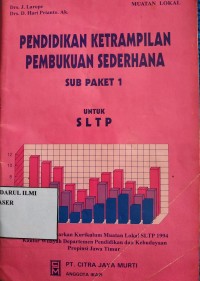 Image of Pendidikan  keterampilan pembukuan sederhana