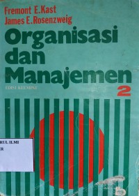 Image of Organisasi dan manajemen