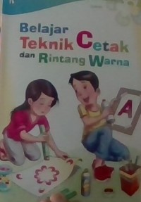Image of belajar  teknik cetak dan rintang warna