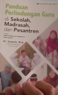 Image of Panduan perlindungan guru di sekolah madrasah dan pesantren