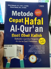 Image of metode cepat hafal al-qur'an saat sibuk kuliah