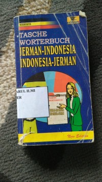 Image of TASCHE WORTERBUCH INDONESIA-JERMAN