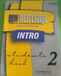 Image of new interchange Intro 2