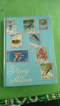 Image of Stamp Album(biru muda)