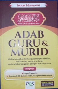 Image of Adab guru dan murid