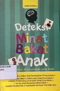 Image of Deteksi minat bakat anak