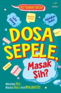 Image of Dosa sepele masak sih?