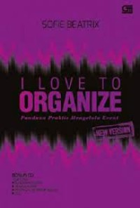 Image of I love to Organize