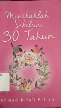 Image of menikah sebelum 30 tahun