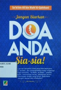 Image of Jangan biarkan doa anda sia-sia!