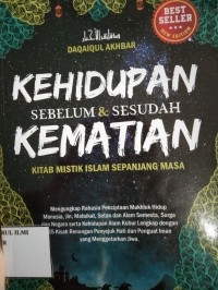Image of Kehidupan sebelum & sesudah kematian