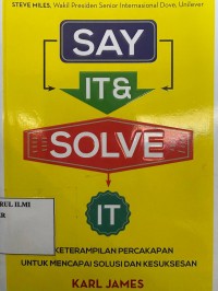 Image of Say it & Solve it
