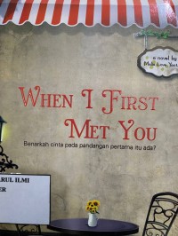 Image of When i first met you