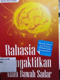 Image of Rahasia mengaktifkan alam bawah sadar