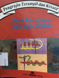 Image of Seni kerajinan membordir