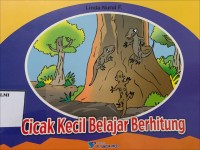 Image of Cicak kecil belajar berhitung