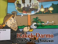 Image of Kakek darmo dan kisah wayang punakawan