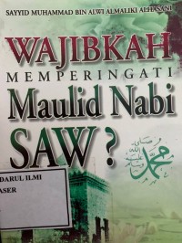 Image of Wajjibkah memperingati maulid nabi SAW
