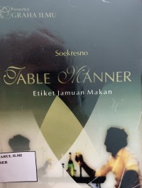 Image of Table manner etiket jamuan makan