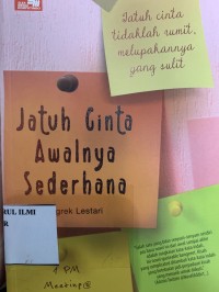 Image of Jatuh cinta awalnya sederhana